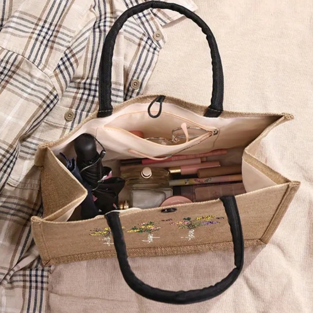 Print Tote Bag Beach Bag Gift Bag - Picture 4 of 9